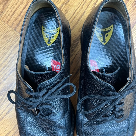 CIS Equipped Carbonlite Dress Shoes by Toschi - Men's Formal Italian Leather - Picture 3 of 8